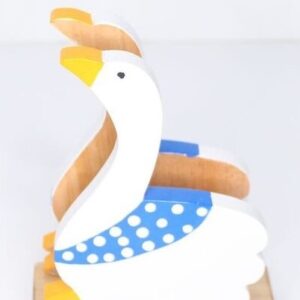 Servilletero madera pato